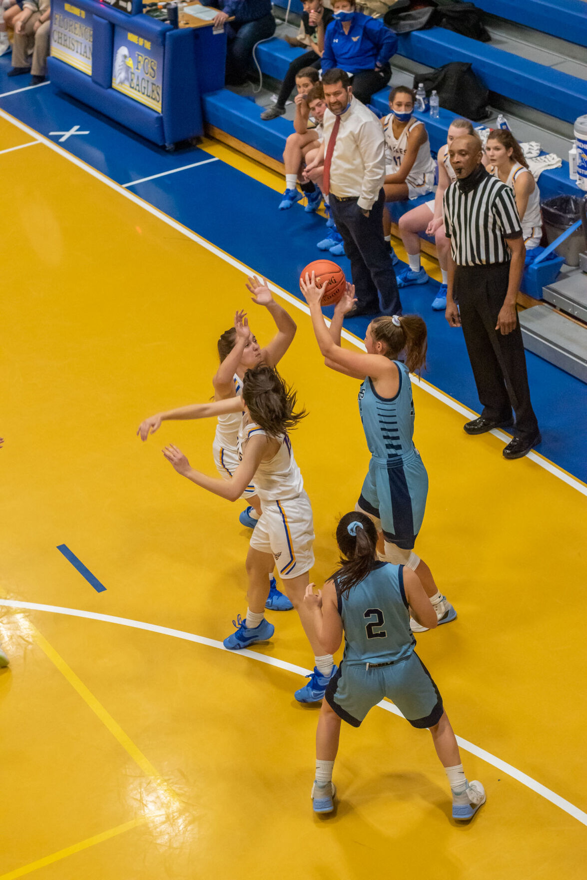 Marlboro Academy vs Florence Christian - Varsity Girls